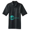 Heavyweight Cotton Pique Polo with Pocket Thumbnail