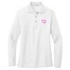 Women's Silk Touch Long Sleeve Polo Thumbnail