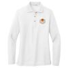 Women's Silk Touch Long Sleeve Polo Thumbnail